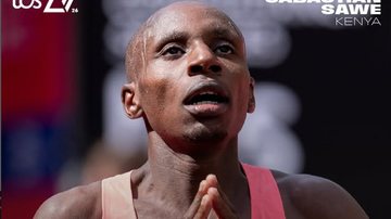 Com o feito, Sabastian Sawe superou grandes nomes do atletismo - Reprodução/Instagram @londonmarathon