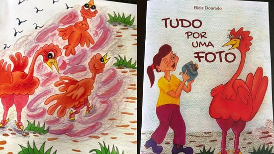 'Tudo Por Uma Foto', livro infantil de Elidia Dourado, destaca fauna e flora do Cerrado - Elidia Dourado/Acervo Pessoal