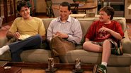 Cena da série 'Two and A Half Men', que fez sucesso nos anos 2000 - Divulgação