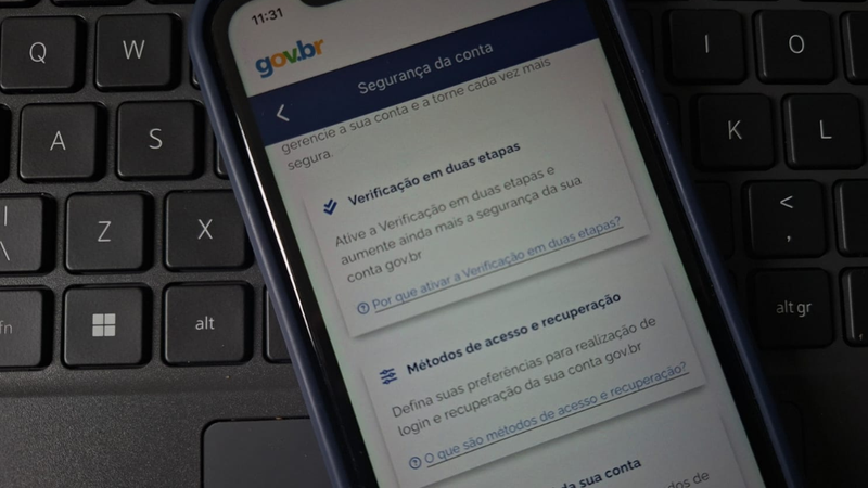 A verificação em duas etapas funciona como uma fechadura extra para a sua conta - Emanuele Almeida/VIVA
