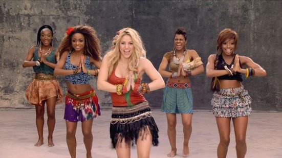 Waka Waka foi a música da Copa do Mundo de 2010 - Reprodução YouTube Shakira