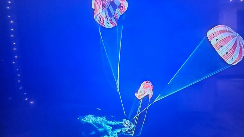 Os astronautas da Artemis II retornaram da Lua - Reprodução/ TVs