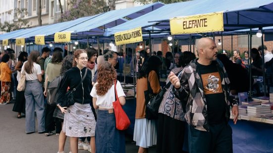 Feira do Livro da Rocha retorna ao Bixiga em sua segunda edição, com duração de três dias - Divulgação
