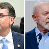 Flávio Bolsonaro está numericamente à frente de Lula - Fotos de Saulo Cruz/Agência Senado e Ricardo Stuckert/PR