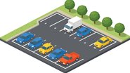 Projeto institui o Programa Vagas Verdes, para substituir parte das vagas de estacionamento por áreas verdes - Adobe Stock