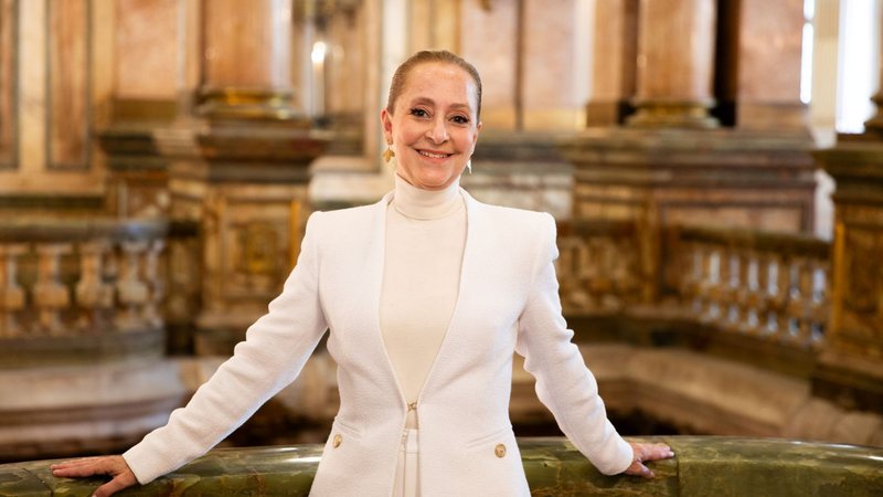 Ana Botafogo no Municipal do Rio, onde ela mantém o título de primeira bailarina - Divulgação/Cassandra Mello