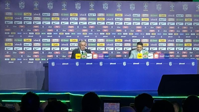 Carlo Ancelotti não havia convocado o atacante desde que assumiu o cargo - Robson Morelli