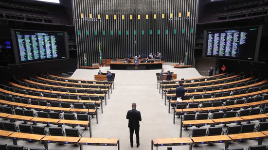 Câmara dos Deputados, após votação das novas regras de aposentadoria compulsória - Bruno Spada / Câmara dos Deputados