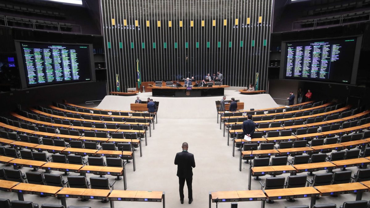 Câmara dos Deputados, após votação das novas regras de aposentadoria compulsória - Bruno Spada / Câmara dos Deputados