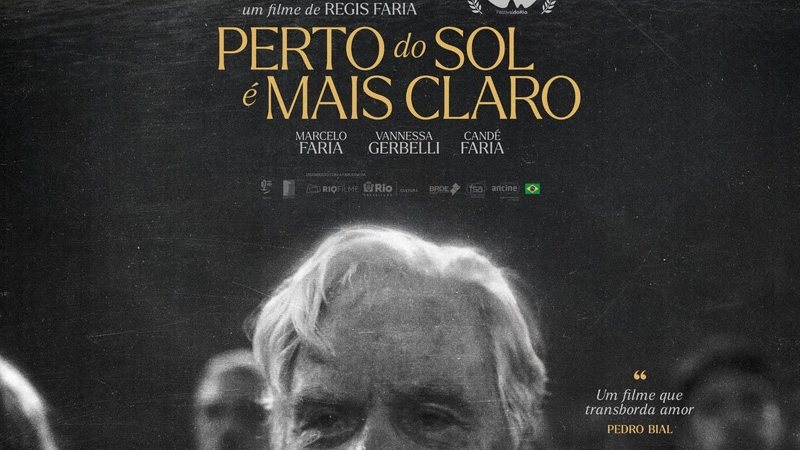 Cartaz do filme "Perto do Sol É Mais Claro", com Reginaldo Faria - Divulgação
