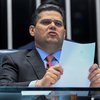 O presidente do Senado, Davi Alcolumbre, ouviu os pedidos feitos pela Fiesp e CNI - Carlos Moura/Agência Senado