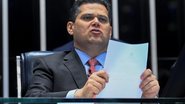 O presidente do Senado, Davi Alcolumbre, ouviu os pedidos feitos pela Fiesp e CNI - Carlos Moura/Agência Senado