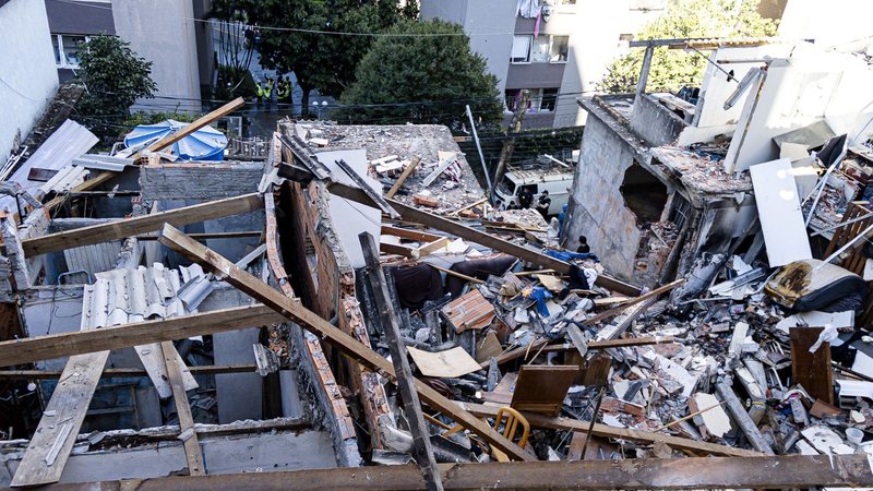 Duas pessoas morreram em decorrência da explosão - Étore Vasconcelos/Ato Press/Estadão Conteúdo