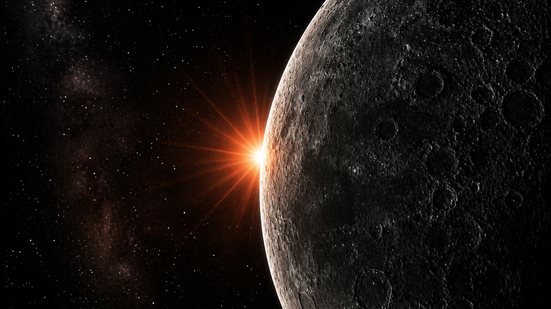 Lua vai ocultar a gigante vermelha Antares na madrugada de 3 de maio - Divulgação/Urânia Planetário