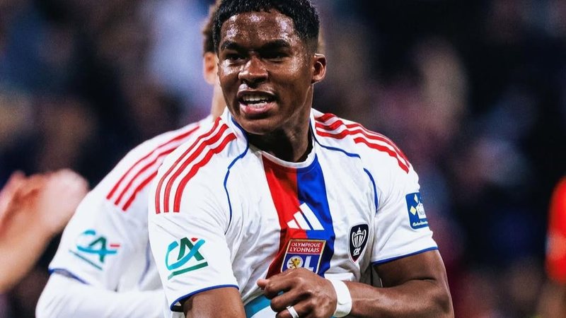 Endrick se destacou durante passagem pelo Lyon - Reprodução/Redes Sociais/@endrick via Instagram