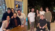 Fausto comemora 76 anos de idade neste sábado. Nas fotos ele está com sua esposa e seus três filhos - Freepik