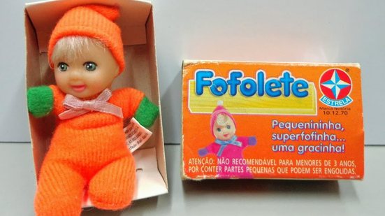 Fofolete, da Estrela, é um dos brinquedos icônicos da marca que marcou a geração prateada - Reprodução/ Blog Ana Caldatto