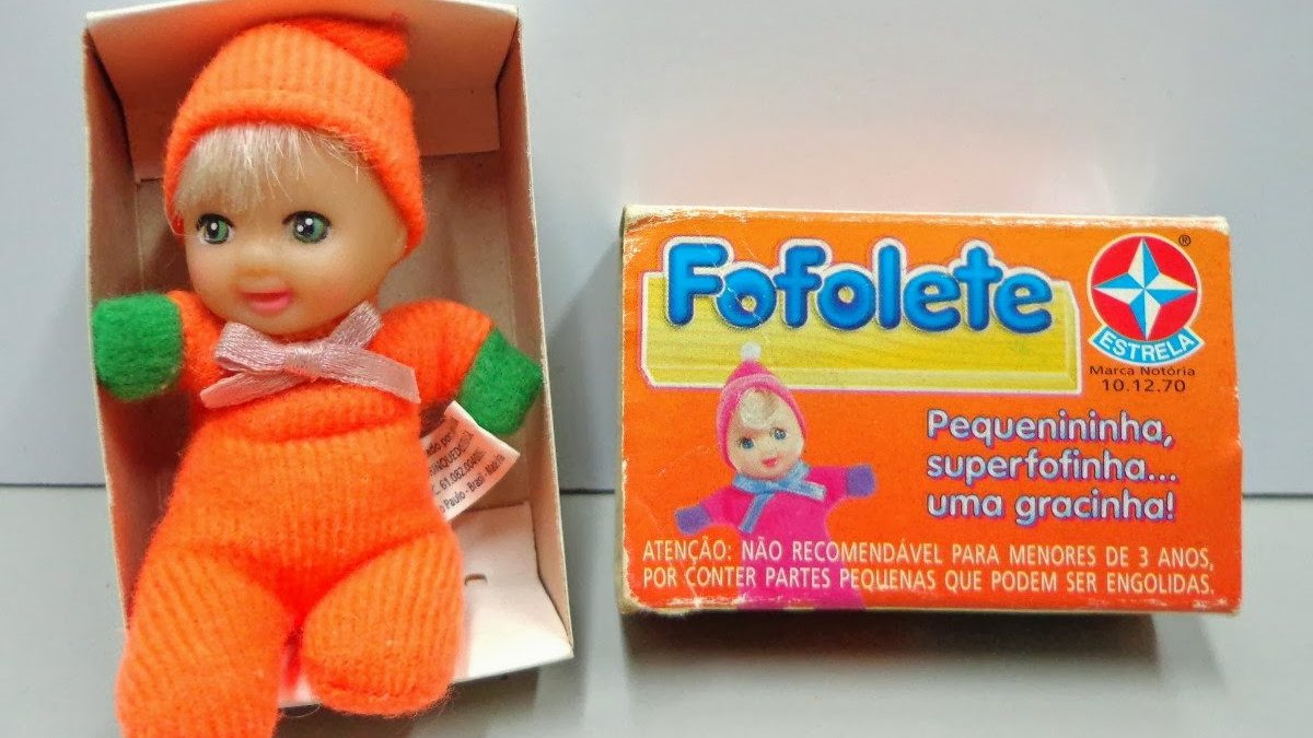 Fofolete, da Estrela, é um dos brinquedos icônicos da marca que marcou a geração prateada - Reprodução/ Blog Ana Caldatto