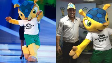 Fuleco foi o mascote da Copa do Mundo no Brasil em 2014 - Reprodução / Facebook