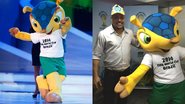Fuleco foi o mascote da Copa do Mundo no Brasil em 2014 - Reprodução / Facebook