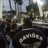 Torcida do Corinthians protesta em frente ao Parque São Jorge pelo afastamento do ex-presidente do clube - Taba Benedicto/Estadão Conteúdo
