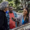 O diretor artístico André Câmara conduz as gravações de cena do acidente de Bela (Sheron Menezzes) - Fábio Rocha/ Divulgação/ TV Globo