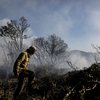 Incêndio no Parque Nacional do Itatiaia, localizado na Serra da Mantiqueira, Rio de Janeiro - Ernesto Carriço/Estadão Conteúdo