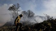 Incêndio no Parque Nacional do Itatiaia, localizado na Serra da Mantiqueira, Rio de Janeiro - Ernesto Carriço/Estadão Conteúdo