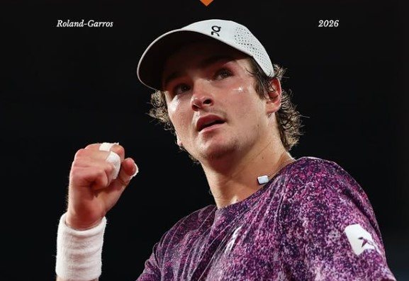 João Fonseca venceu o norueguês Casper Rudd por 3 sets a 1 - Reprodução / Roland Garros