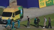 Jogadores chegam à Granja Comary para período de treinos que vai até o sábado, 30 - Pedro Kirilos/Estadão Conteúdo/Estadão Conteúdo