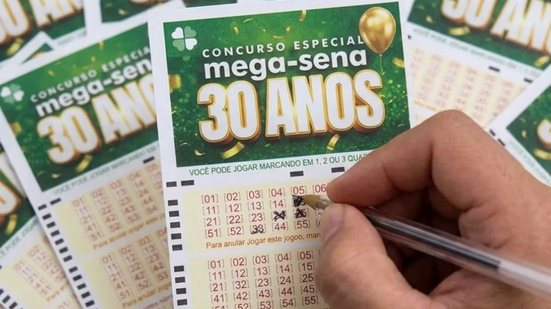 Mega 30 anos deve pagar R$ 200 milhões no sorteio marcado para o dia 24 de maio - Divulgação
