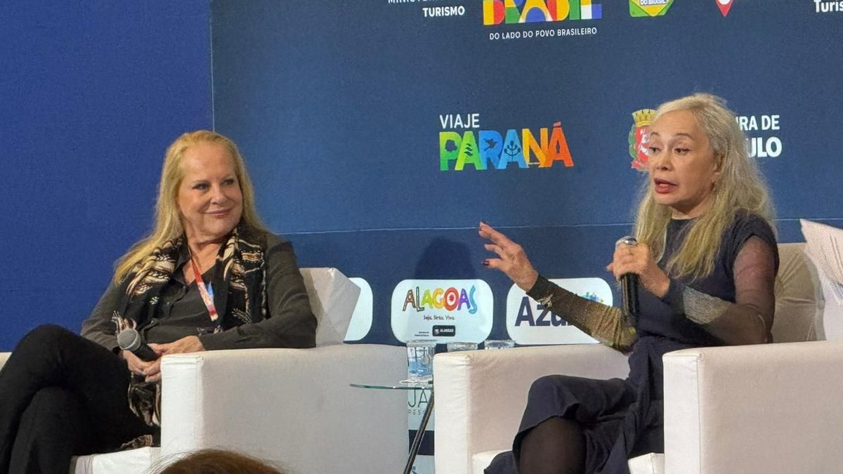 As atrizes falaram sobre longevidade no Fórum de Turismo 60+ - Foto: Manuela França