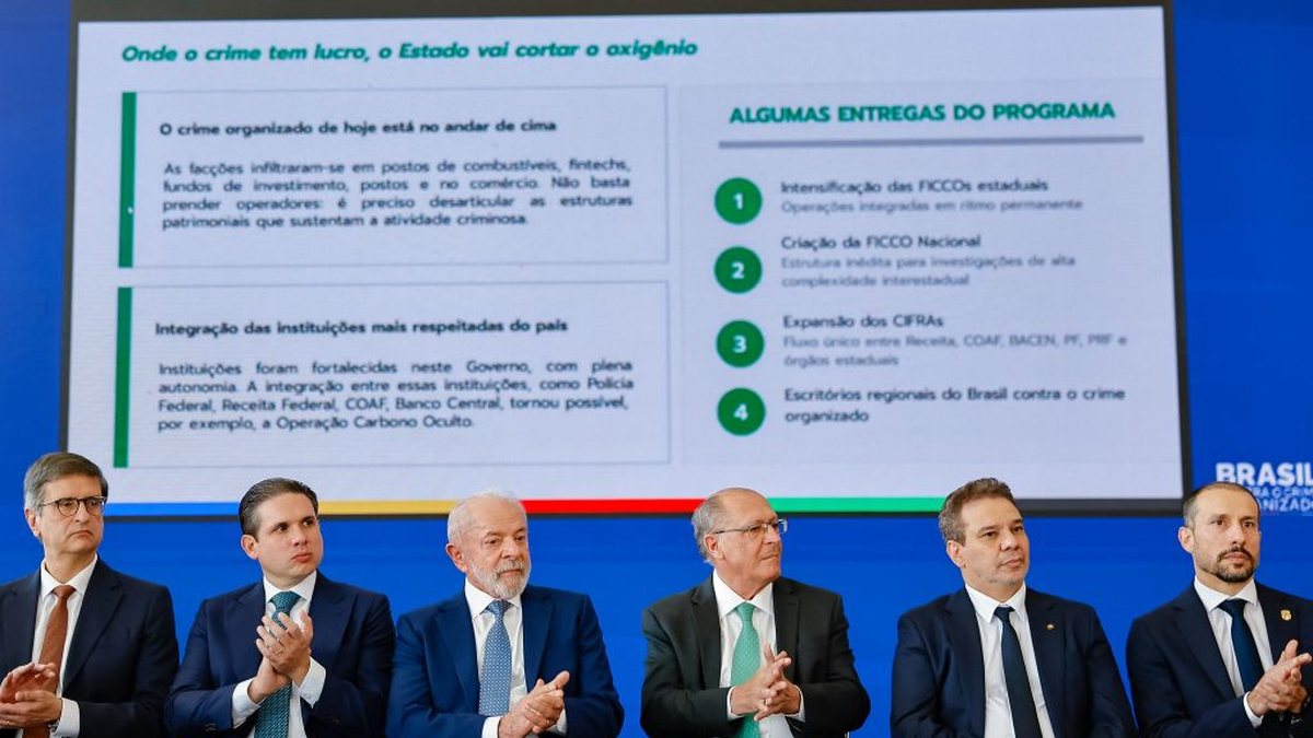 Em seu discurso, presidente defendeu a articulação entre as polícias e o Poder Judiciário - Ricardo Stuckert / PR