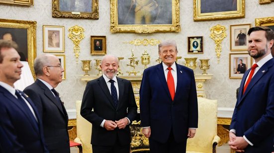 Trump e Lula em encontro em maio; tarifas continuam na mesa de negociação - Ricardo Stuckert / PR