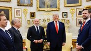 Trump e Lula em encontro em maio; tarifas continuam na mesa de negociação - Ricardo Stuckert / PR