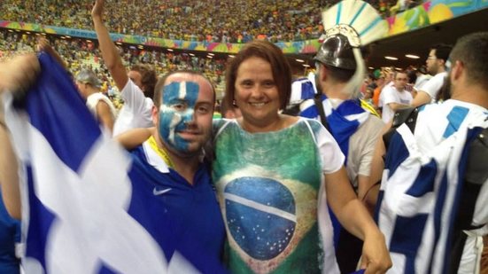 Marcia Vera Leite, de 58 anos, vai embarcar sozinha para curtir a quarta Copa - Acervo Pessoal/ Márcia Vera Leite