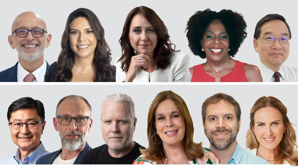 O corpo de colunistas do VIVA reúne autoridades em longevidade, de vários setores - Ilustração de Glauco Lara