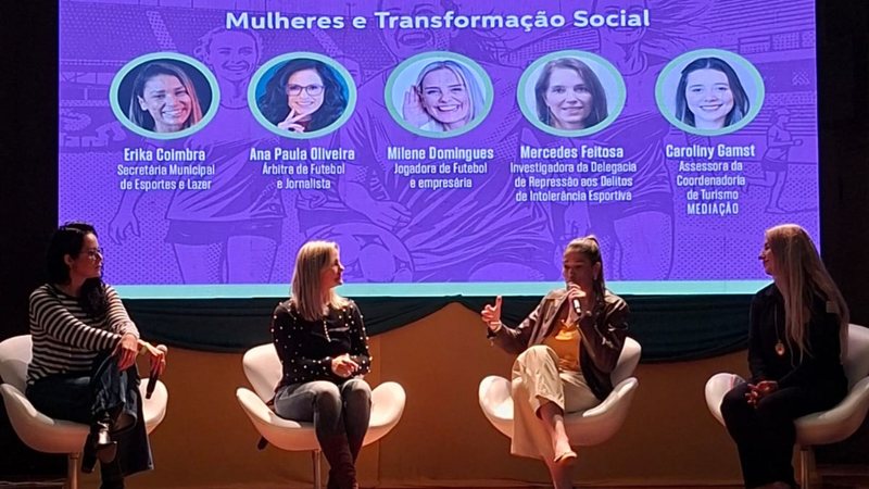 Executivas debatem o fim do preconceito com mulheres no esporte - Alessandra Taraborelli