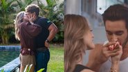 Naiane se envolve com Gael e João Raul - Globo/Estevam Avellar e Reprodução/Globo
