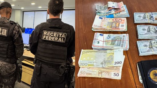 O objetivo da nova operação é avançar na asfixia financeira e no desmantelamento do esquema de fraudes, sonegação e lavagem de dinheiro no setor de combustíveis - Reprodução/Receita Federal