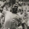 Pelé, Jairzinho e Tostão na Copa de 1970 - Lemyr Martins/Acervo MIS