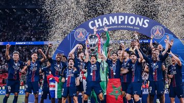 PSG ganhou pela segunda vez a Champions League - Reprodução/Instagram @psg