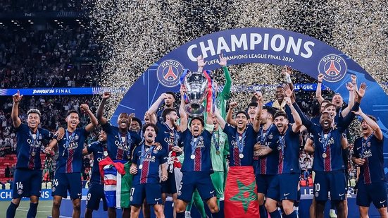 PSG ganhou pela segunda vez a Champions League - Reprodução/Instagram @psg