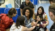 Cena de parto no metrô no primeiro capítulo da novela "Malhação: Viva a Diferença" - Reprodução/Globo