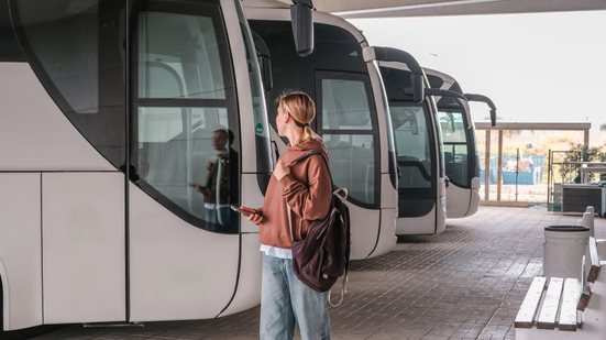 Desde o começo do ano, as passagens rodoviárias aumentaram 5,9% - Envato
