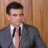 Rodrigo Paz assumiu o poder em novembro e sofre uma onda de protestos - Marcelo Camargo/Agência Brasil