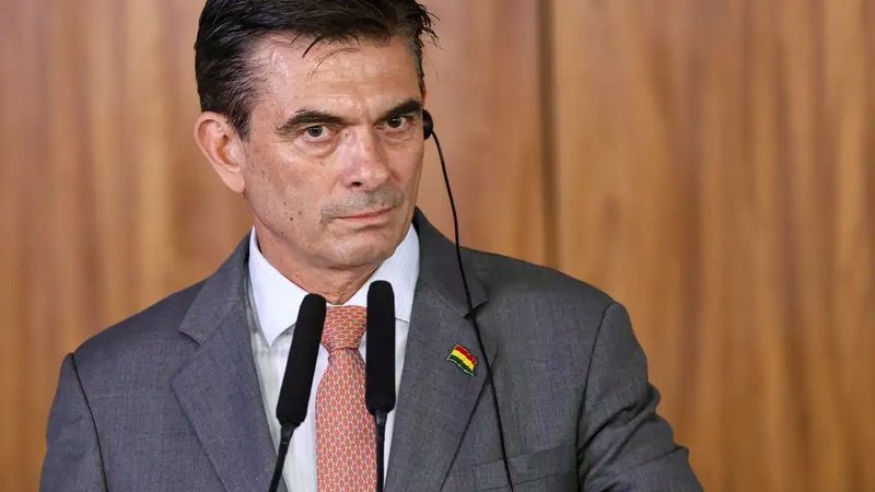 Rodrigo Paz assumiu o poder em novembro e sofre uma onda de protestos - Marcelo Camargo/Agência Brasil