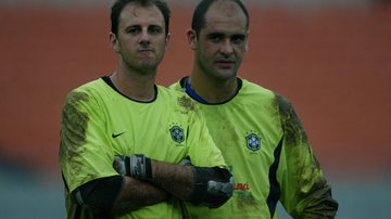 O são-paulino Rogério Ceni e o palmeirense Marcos foram goleiros na Copa de 2002 - Robson Fernandjes/Estadão Conteúdo