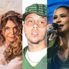 Roberto Carlos, Matuê, Henrique e Juliano, Wesley Safadão, Simone Mendes e Elba Ramalho são shows confirmados - Reprodução Deezer e Spotify
