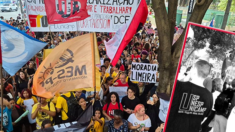 Na Unesp, estudantes denunciam falta de docentes e sobrecarga de servidores - Sintunesp/Divulgação